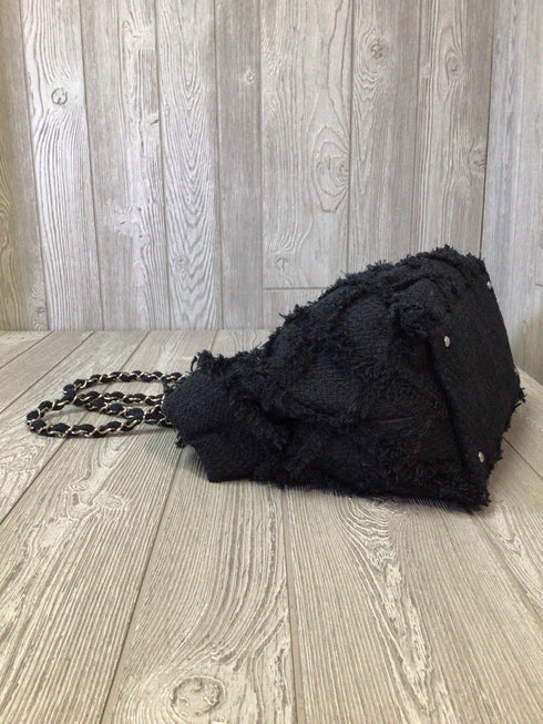 Chanel Quilted Tweed Tote Pre-owned